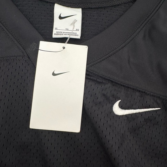 Nike Men’s Mesh Football Jersey Shirt - Size XL - Black - Picture 4 of 4